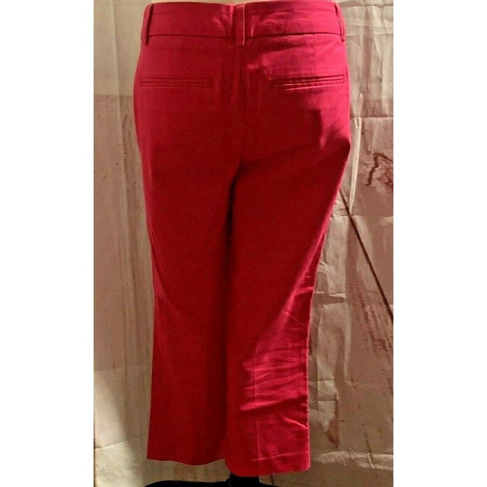 Dalia Womens Capri Pants Size 4 Pink